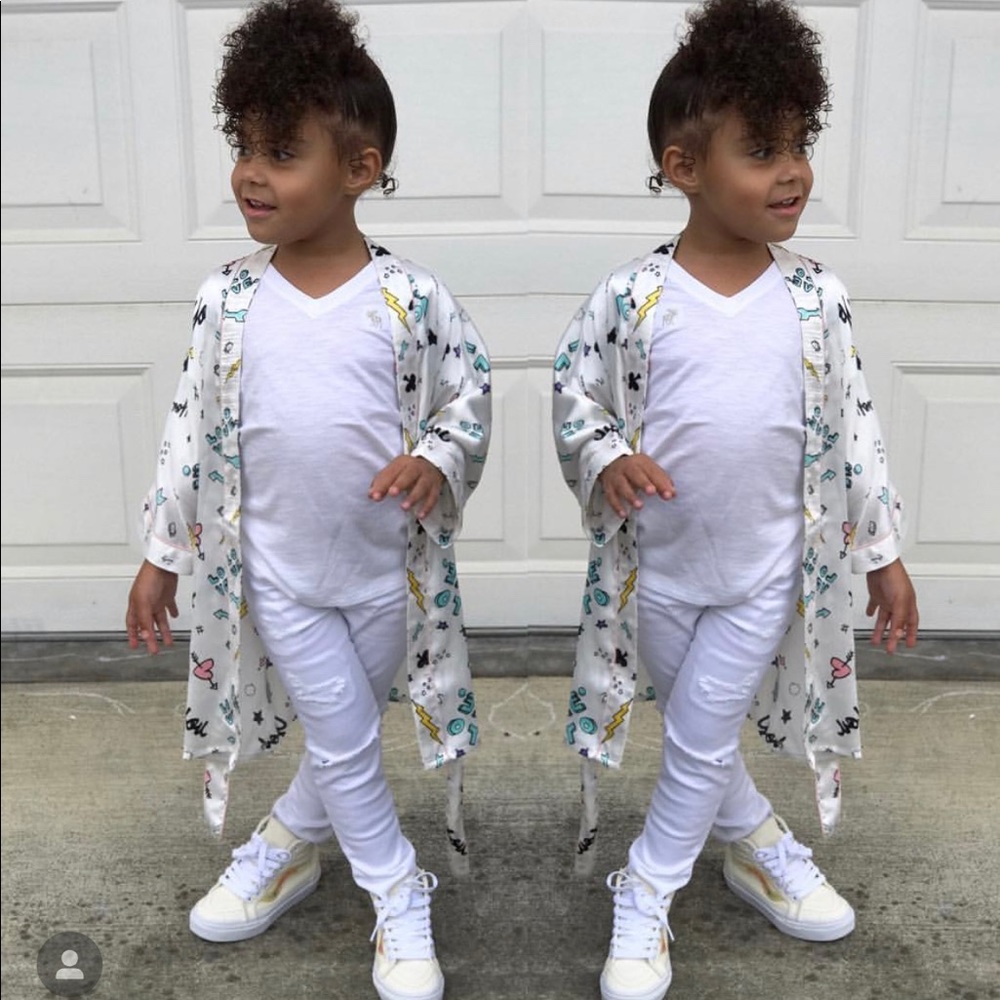 River island kids robe
